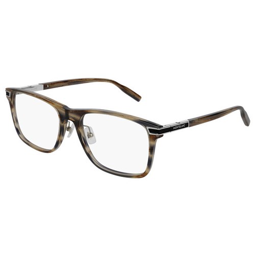 Óculos de Grau - MONT BLANC - MB0042O 008 58 - MARROM