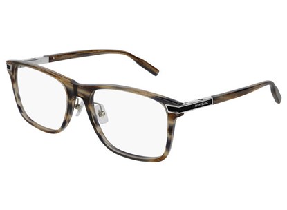 Óculos de Grau - MONT BLANC - MB0042O 008 58 - MARROM