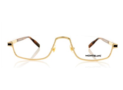 Óculos de Grau - MONT BLANC - MB0044O 002 55 - DOURADO