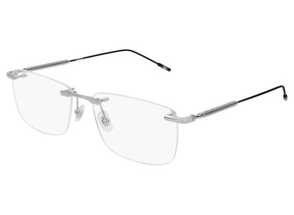 Óculos de Grau - MONT BLANC - MB0049O 006 58 - PRATA