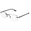 Óculos de Grau - MONT BLANC - MB0185O 001 55 - PRETO