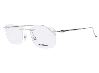Óculos de Grau - MONT BLANC - MB0215O 002 55 - PRATA