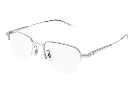 Óculos de Grau - MONT BLANC - MB0220OA 004 56 - PRATA
