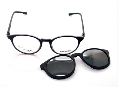 Óculos de Grau - MORMAII - M6071 ABC 51 - PRETO