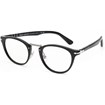 Óculos de Grau - PERSOL - 3108-S 95/GH 49 - PRETO