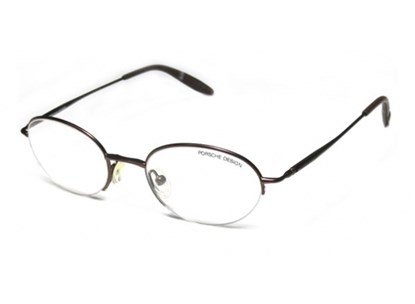 Óculos de Grau - PORSCHE DESIGN - P7001 C 48 - MARROM
