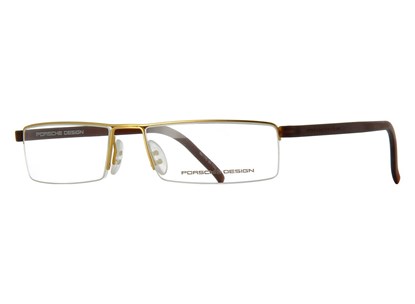 Óculos de Grau - PORSCHE DESIGN - P8104 A 56 - DOURADO