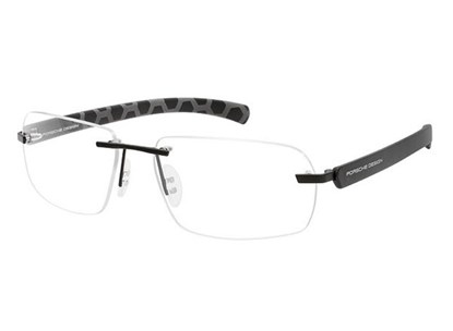 Óculos de Grau - PORSCHE DESIGN - P8202 B  58 - PRETO