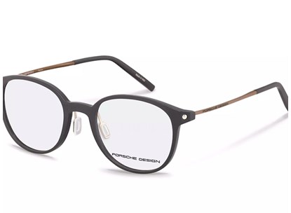 Óculos de Grau - PORSCHE DESIGN - P8335 D 50 - PRETO