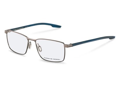 Óculos de Grau - PORSCHE DESIGN - P8733 C 57 - PRATA