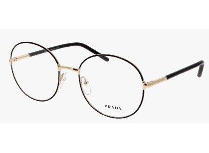 Óculos de Grau - PRADA - PR55WV AAV1O1 53 - DOURADO