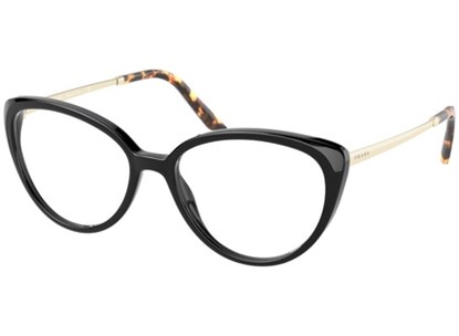 Óculos de Grau - PRADA - VPR06W 1AB-1O1 53 - PRETO