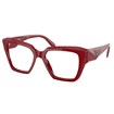 Óculos de Grau - PRADA - VPR09Z 15D-1O1 51 - VERMELHO