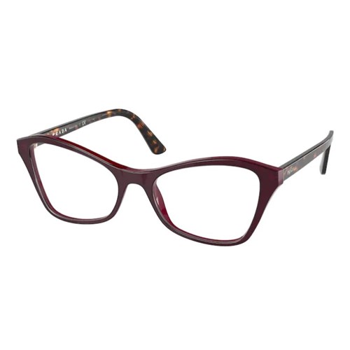 Óculos de Grau - PRADA - VPR11X UAN-1O1 53 - VERMELHO