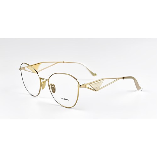 Óculos de Grau - PRADA - VPR52Z SVF-101 55 - DOURADO