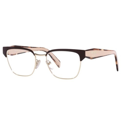 Óculos de Grau - PRADA - VPR65Y KOF-1O1 53 - MARROM