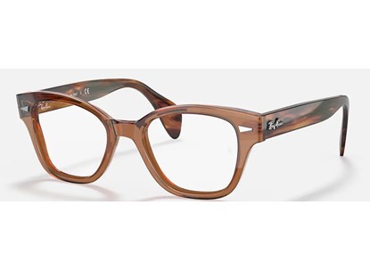 Óculos de Grau - RAY-BAN - RB0880 6640/57 52 - MARROM