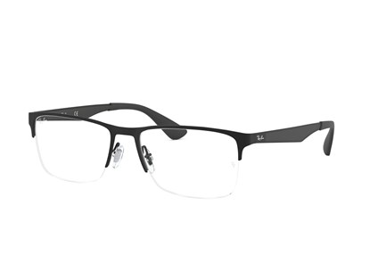 Óculos de Grau - RAY-BAN - RB6335 2503 56 - PRETO