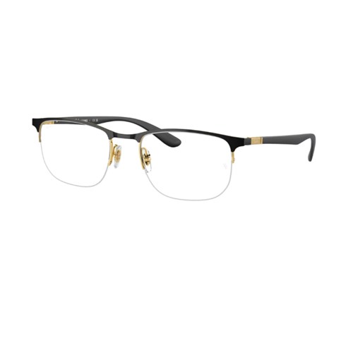 Óculos de Grau - RAY-BAN - RB6513 2890 55 - PRETO E DOURADO