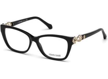 Óculos de Grau - ROBERTO CAVALLI - LICCIANA5060 001 53 - PRETO
