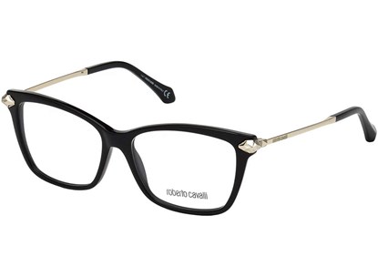 Óculos de Grau - ROBERTO CAVALLI - LUNIGIANA5066 001 53 - PRETO