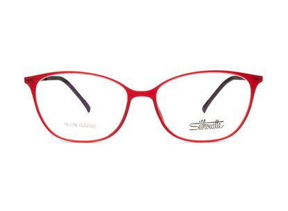 Óculos de Grau - SILHOUETTE - 1590 75 3040 54 - VERMELHO