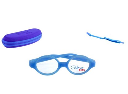 Óculos de Grau - SILMO KIDS - 3543700 BLUE 37 - AZUL
