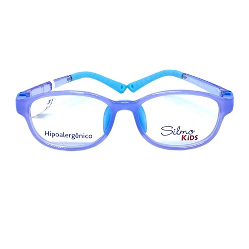 Óculos de Grau - SILMO KIDS - SK18103 L.BLUE 46 - AZUL