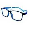 Óculos de Grau - SILMO KIDS - SK18120 BLUE/BLACK 51 - PRETO
