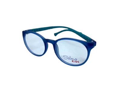 Óculos de Grau - SILMO KIDS - SK21021 TEAL 45 - AZUL