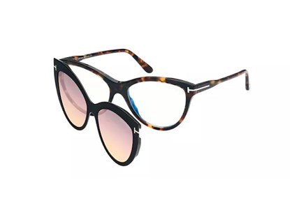 Óculos de Grau - TOM FORD - TF5772-B 052 55 - TARTARUGA