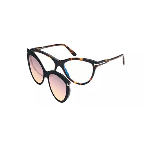 Óculos de Grau - TOM FORD - TF5772-B 052 55 - TARTARUGA
