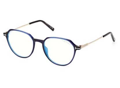 Óculos de Grau - TOM FORD - TF5875-B 090 52 - AZUL