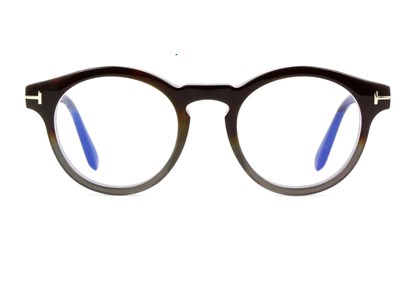 Óculos de Grau - TOM FORD - TF5887-B 056 49 - MARROM