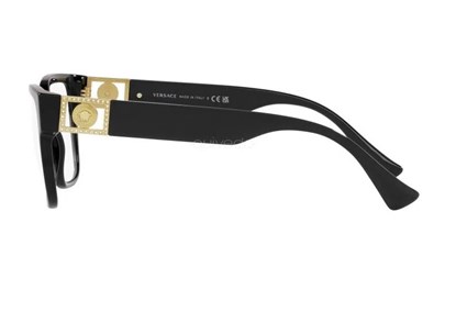 Óculos de Grau - VERSACE - 3329-B GB1 54 - PRETO