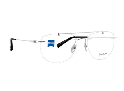 Óculos de Grau - ZEISS - ZS-60005 F021 56 - PRATA