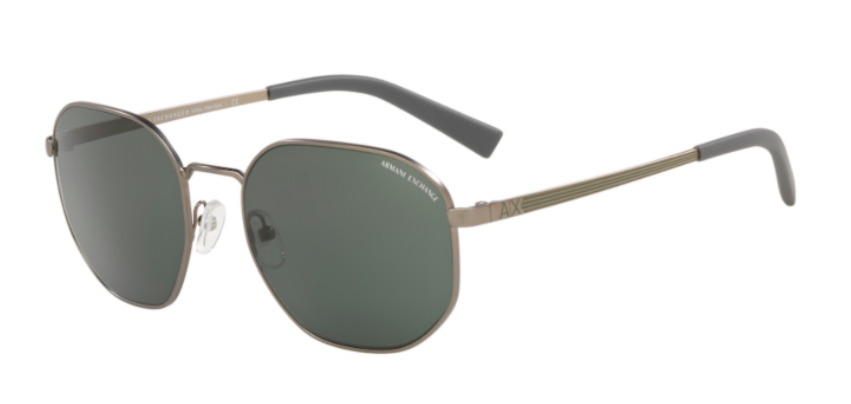 culos de sol ARMANI EXCHANGE AX2036SL 6003 71 56 CINZA